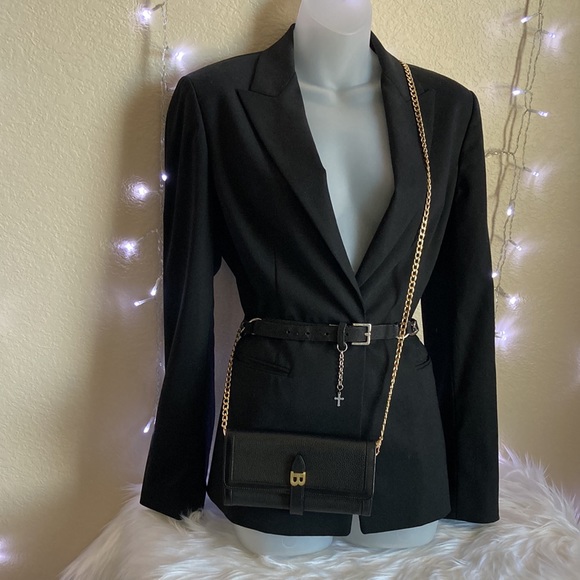 🔥Flash Sale🔥 ❤️ Bally Leather Wallet On Chain ❤️ - Picture 5 of 17